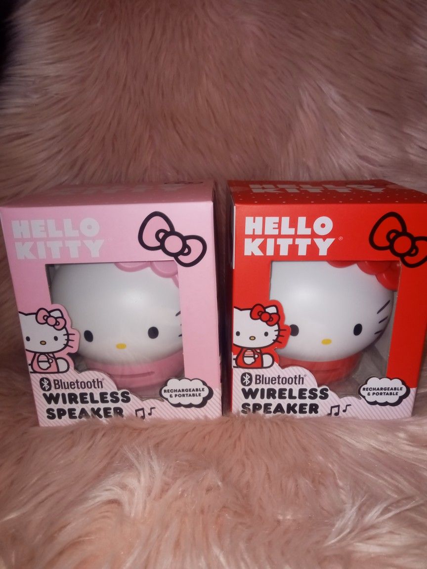 Hello Kitty Bluetooth Wireless Speaker $20 Each Speaker New In Box