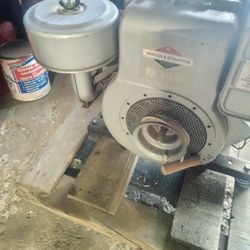 8 Horsepower Gas Electric Start Vintage Generator..