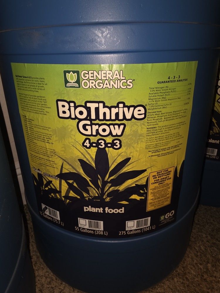 BioThrive Grow Nutrients 