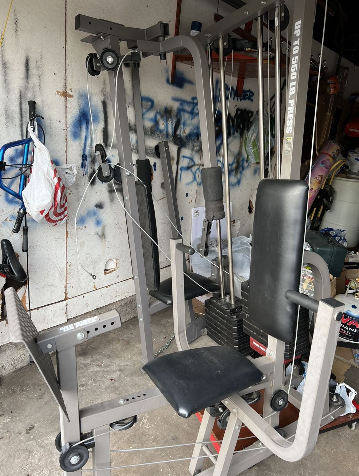 Power Cage Weider Pro Power Stack 550 Weider Pro 3550 Exercise