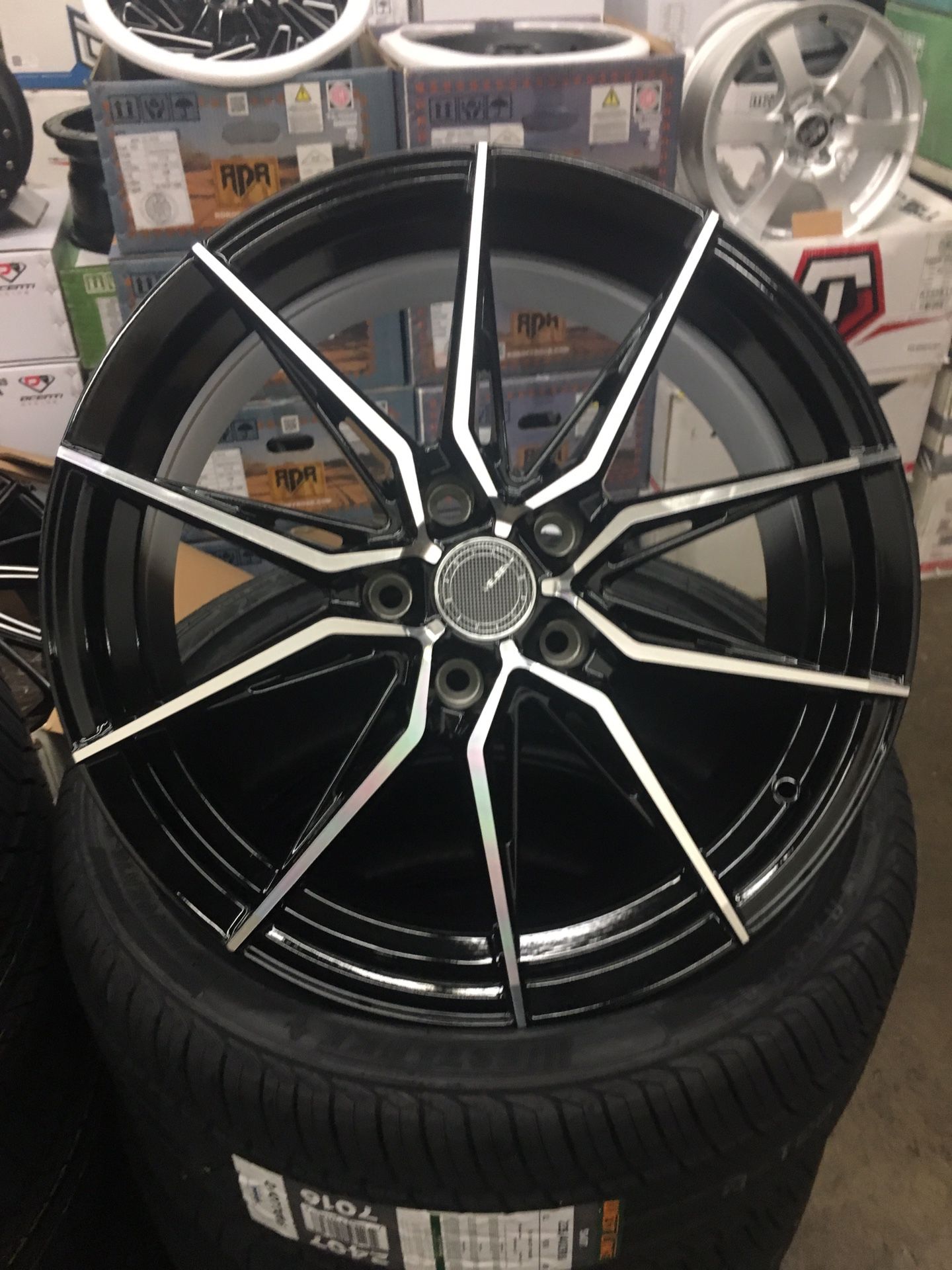 BRAND NEW RIMS AND TIRES 18 INCH 18x8(5x114.3) FOR SALE RIMS AND TIRES ...