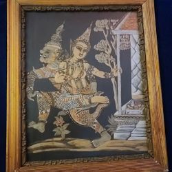 Vintage Hindu Painting 