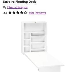 White Murphy Desk