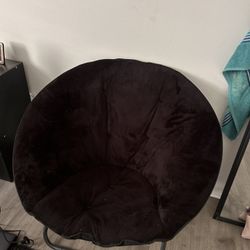 Folding Plush Chair
