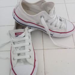 New Converse All Star White 12.5 Kids