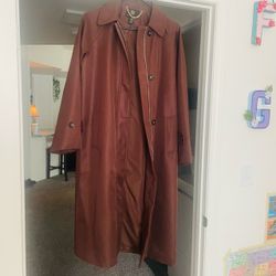 Women’s chocolate jacket coat