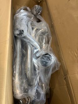 J2 ENGINEERING 14-18 Chevy Silverado GMC Sierra 5.3L 6.2L V8 Tri-Y Long Tube Exhaust Header