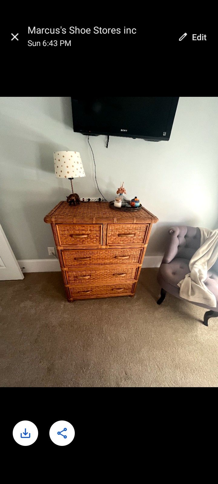 Chest Of Drawers Pickup Today Or We Offer Delivery 