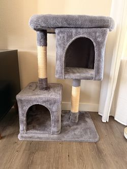 Grey Cat Tree