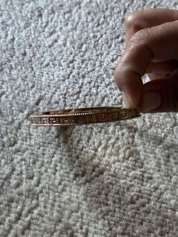 Laminated gold bracelet Kids size