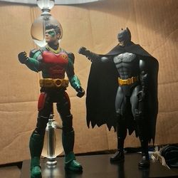 BEATIFUL BATMAN AND ROBIN, TABLE LAMP $65.00