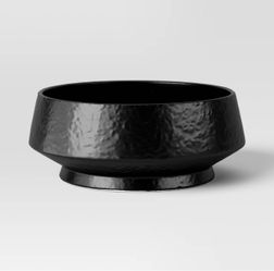 Threshold Black Ceramic Bowl
