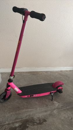 Razor electric scooter (pink)