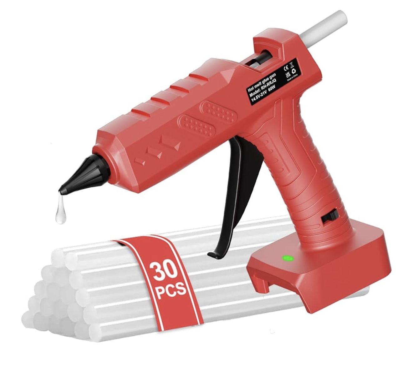 Brand New Cordless Hot Glue Gun for Milwaukee 18V Battery (No Battery)