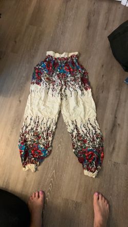 Floral Boho Harem Pants