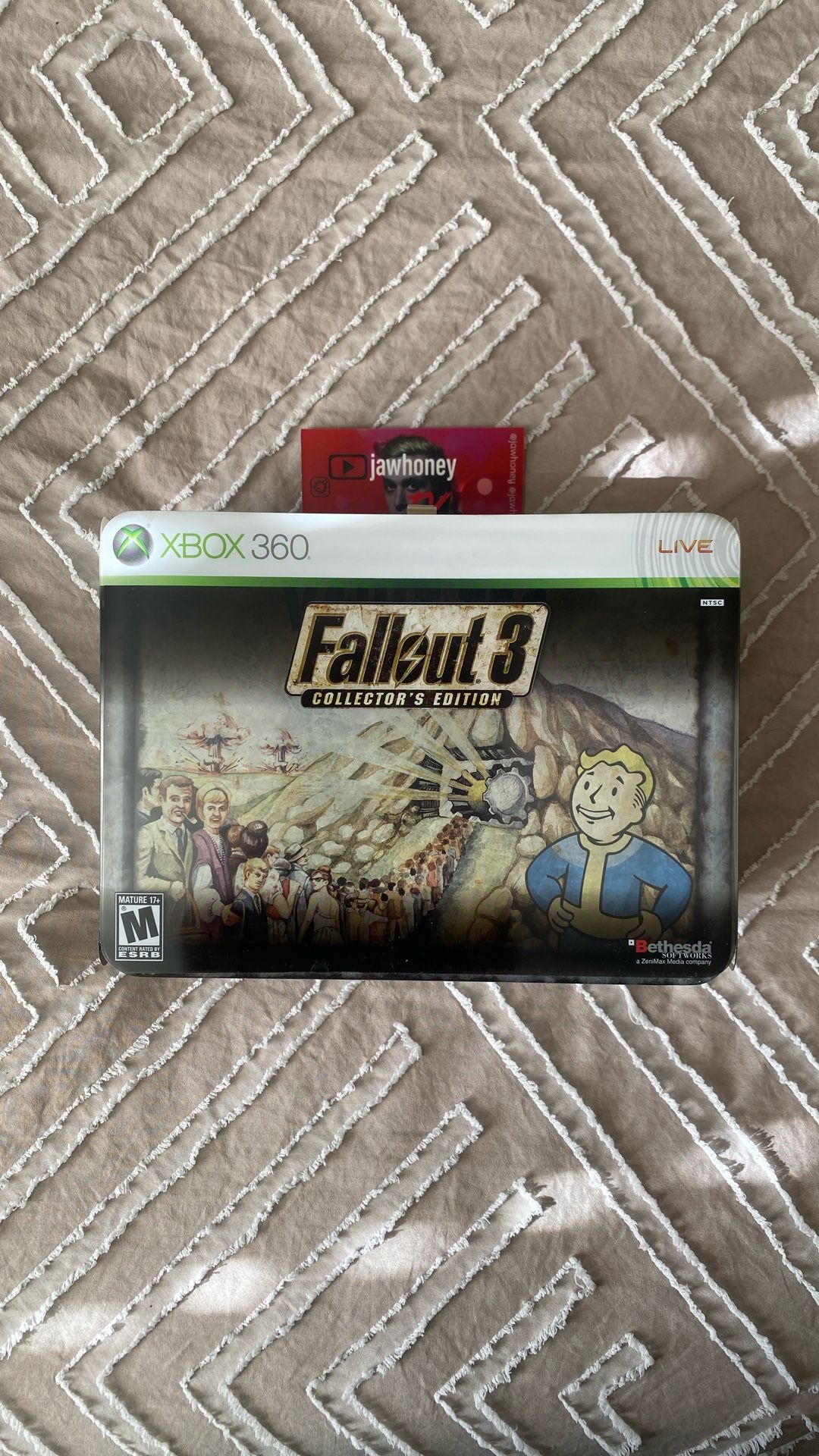 COMPLETE FALLOUT 3 Collector’s Edition Xbox 360 With Game + Receipt CIB