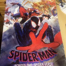 Spider-Man Across The Spider-Verse June 2 Authentic Movie Poster