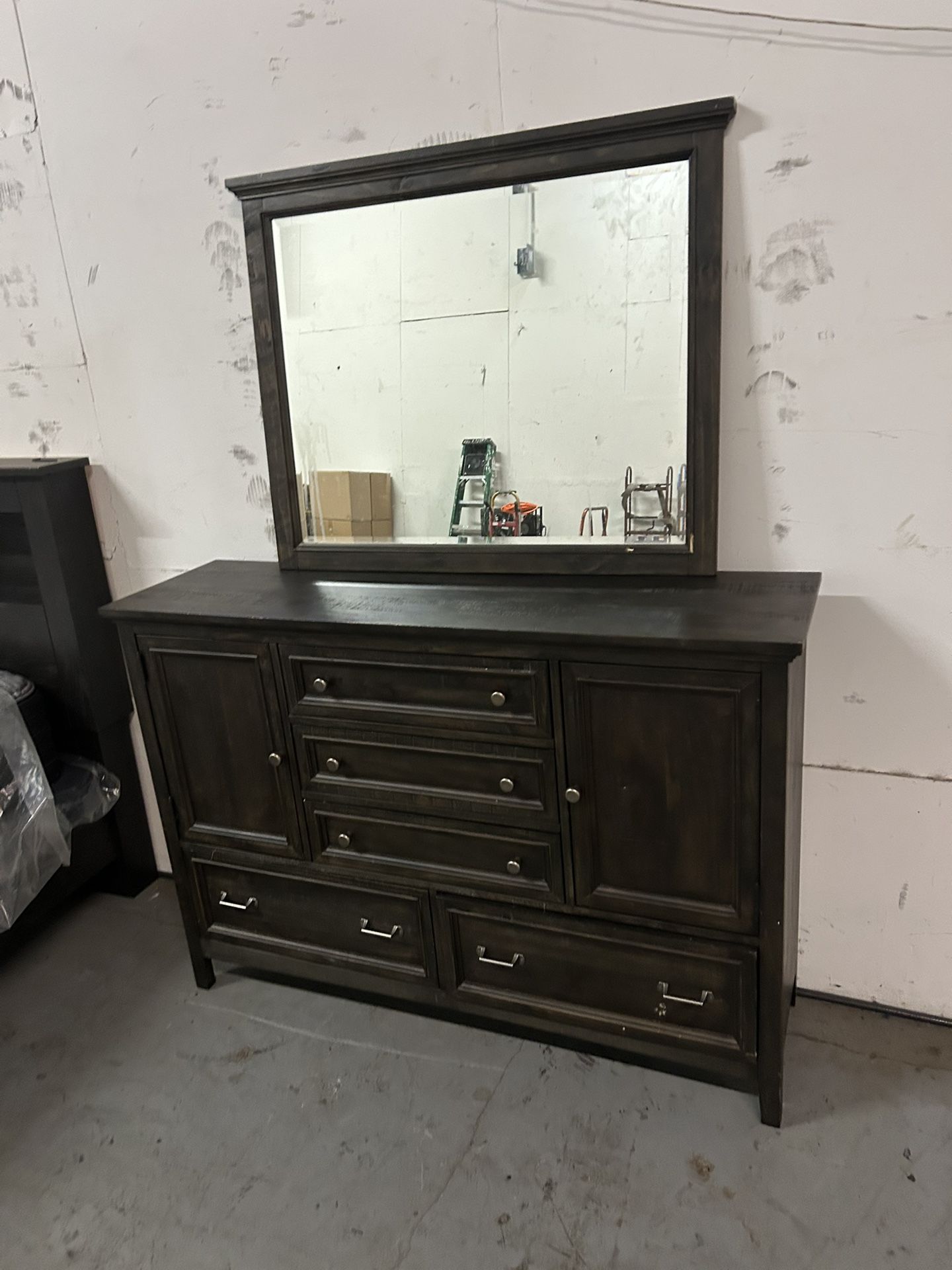 Dresser Mirror Nightstand