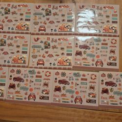 10 Pages Of Fall Stickers!