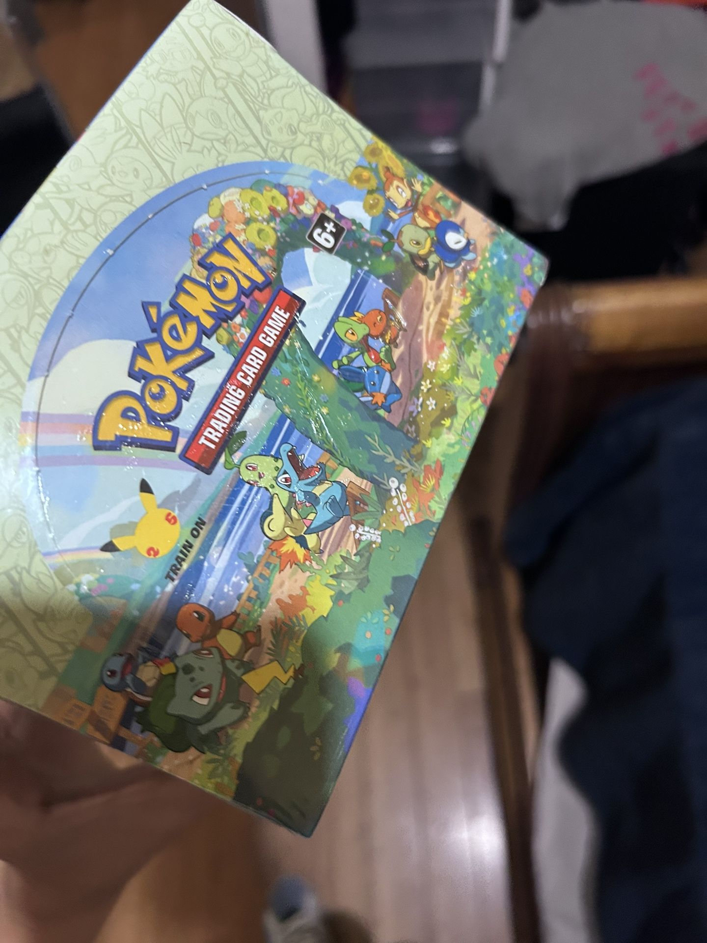pokemon celebration sealed tin display