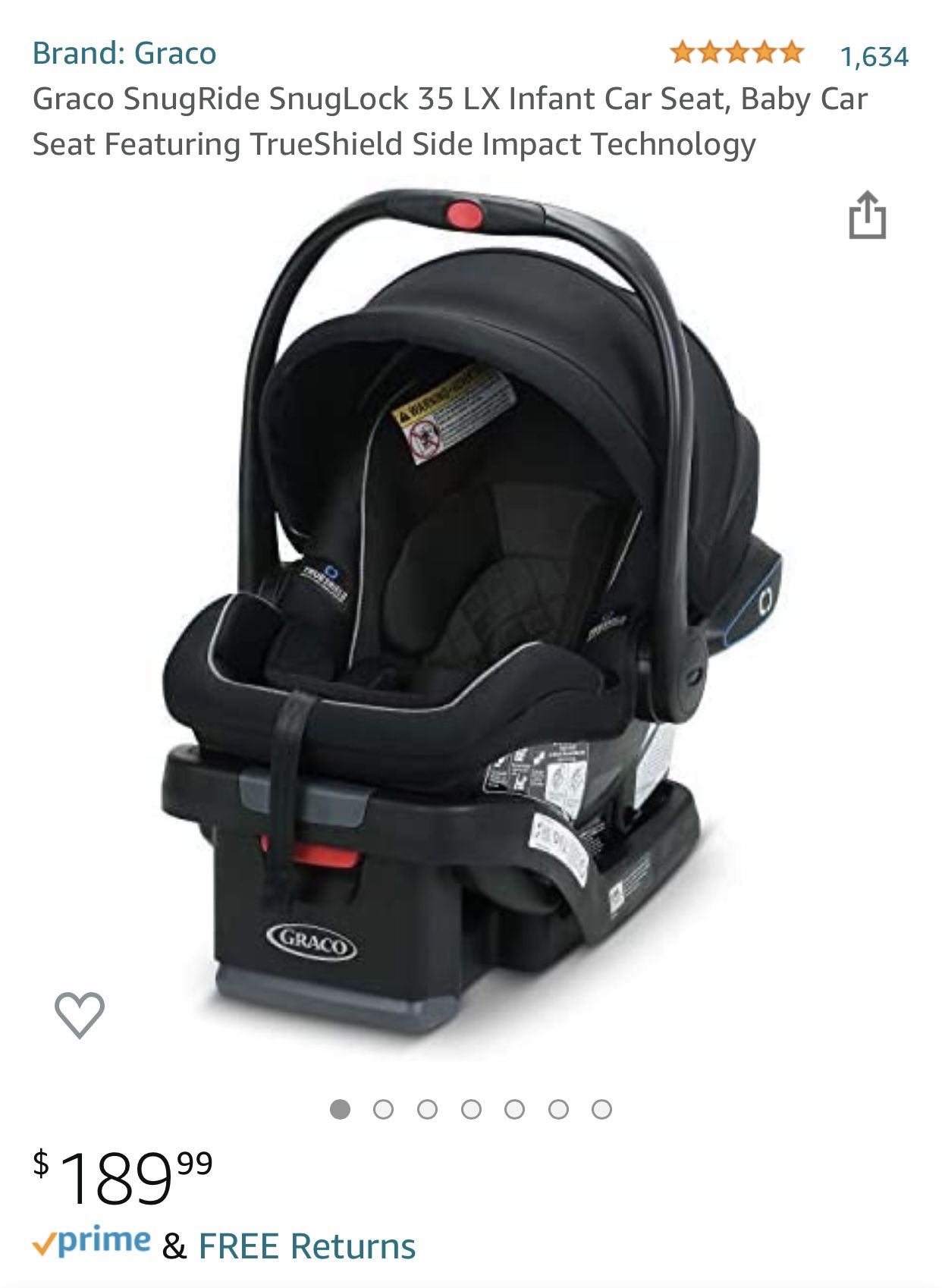 Graco Infant Car Seat and Base