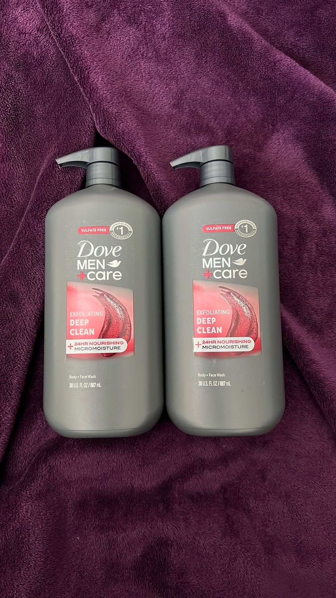 Dove Men Care Deep Clean Body Wash, 30 Fl Oz