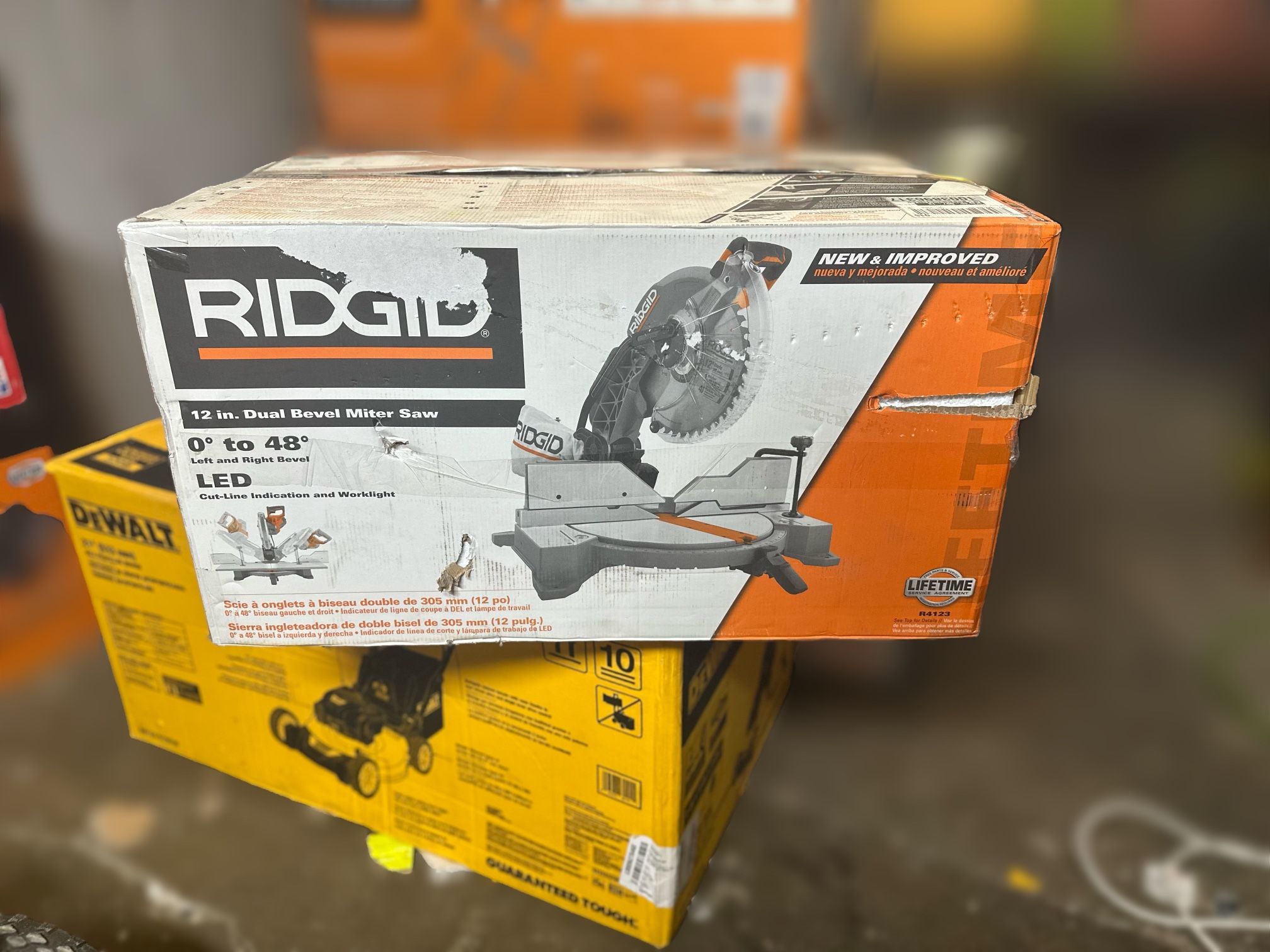 Ridgid Dual Bevel Miter Saw