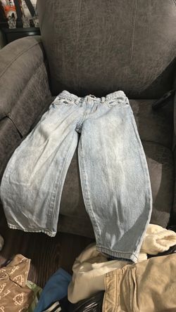 Boys wide leg jeans size 4