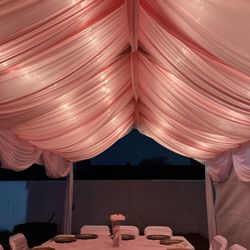 10x20 Tent With Drapes