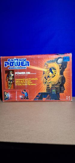 Captain Power action figure sealed