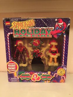 Vintage Spider Man Holiday Set