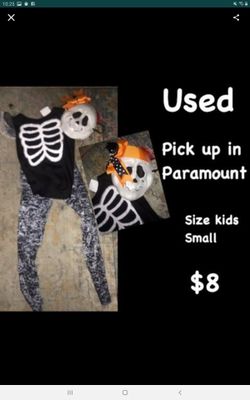 Skeleton girl costume
