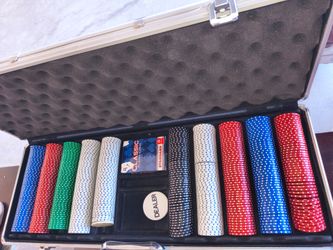 Poker Chip Set in Aluminum Case