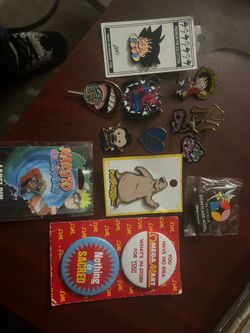 Various pins