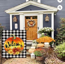 Welcome Fall Garden Flag