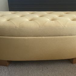 Upholstered Storage Bench