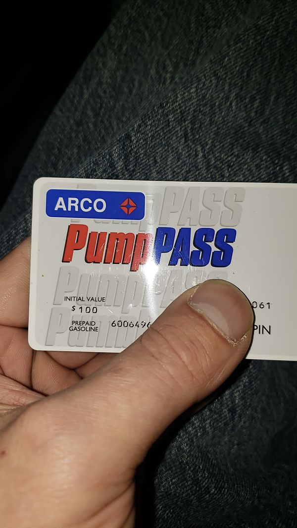 Arco Gas Card Prepaid Gas Cards Exxon Gas Card Arco