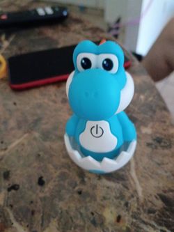 Iconic blue yoshi