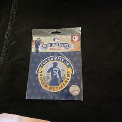 Ken Griffey Jr Number Retirement Badge, In Original Package