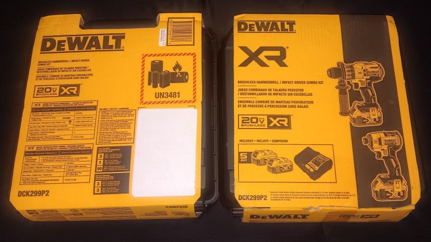 BRAND NEW DEWALT XR IMPACT DRIVER KITS (READ FULL DESCRIPTION FOR MORE INFO & PRICES)