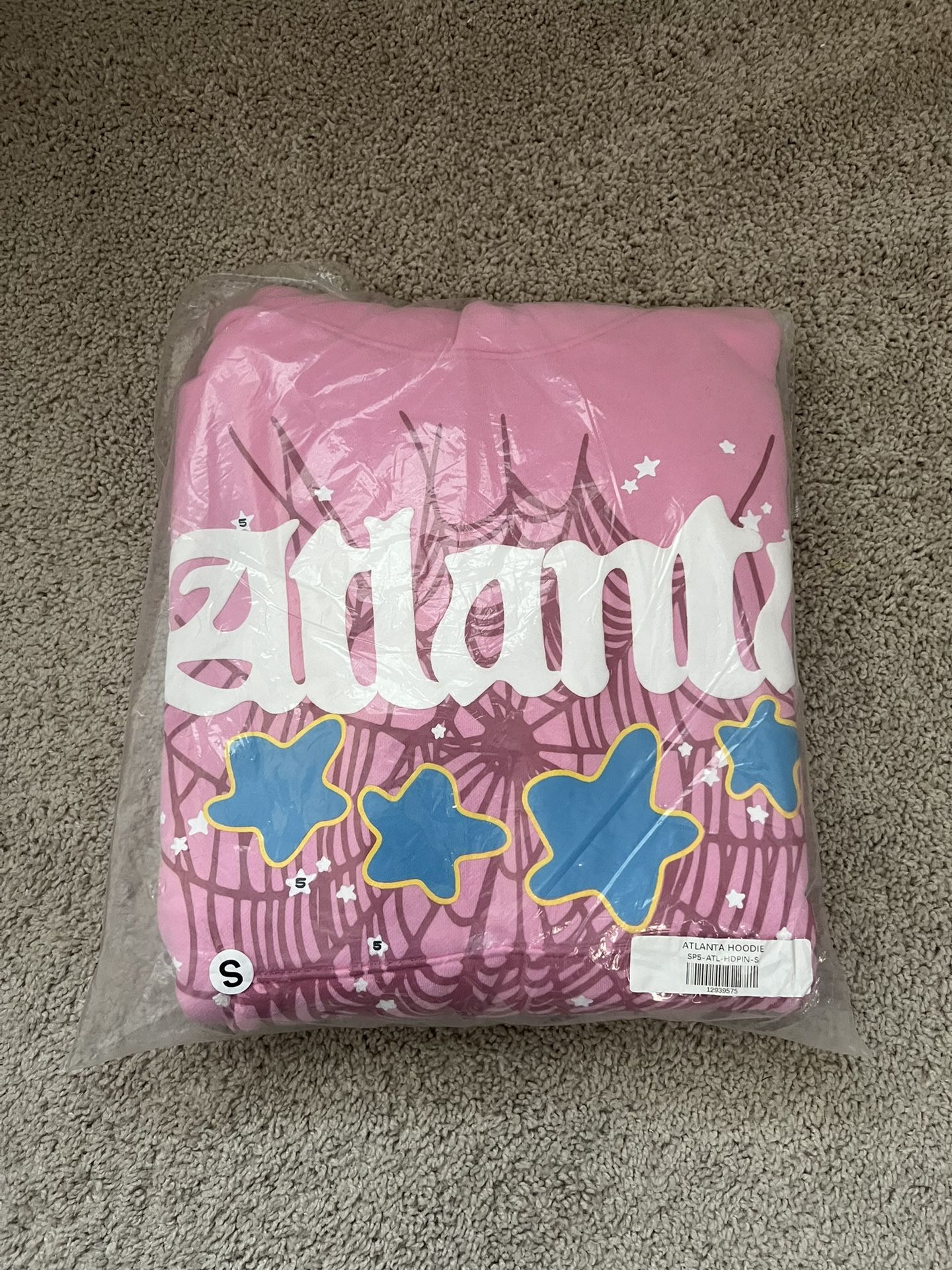 Pink Atlanta Spider Hoodie