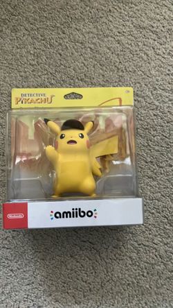 Detective Pikachu Nintendo Amiibo Figure