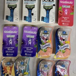 Schick / Skintimate Razors: 2 For $8 or $5 Each