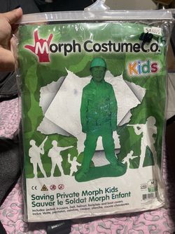 Toy Story green soldier costume