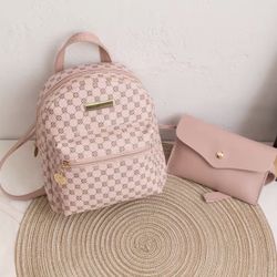 Backpack Purse With Coin Pouch