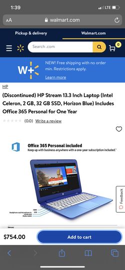 HP Stream Laptop