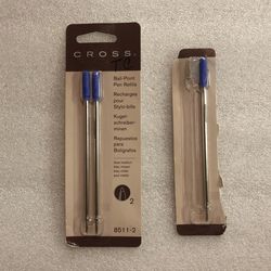 1 Pack - Cross Medium Blue Ballpoint Pen 3 Refills 8511 NEW SEALED