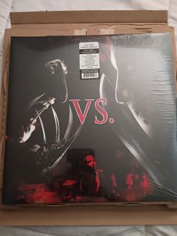 Freddy Vs Jason 2 LP Vinyl Red Smoke Print