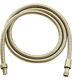 PurrfectZone Universal 72" Extra Long Shower Hose Brushed Gold Stainless Steel