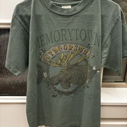 Vintage Moose Nature Green T-shirt
